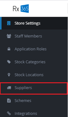 Suppliers